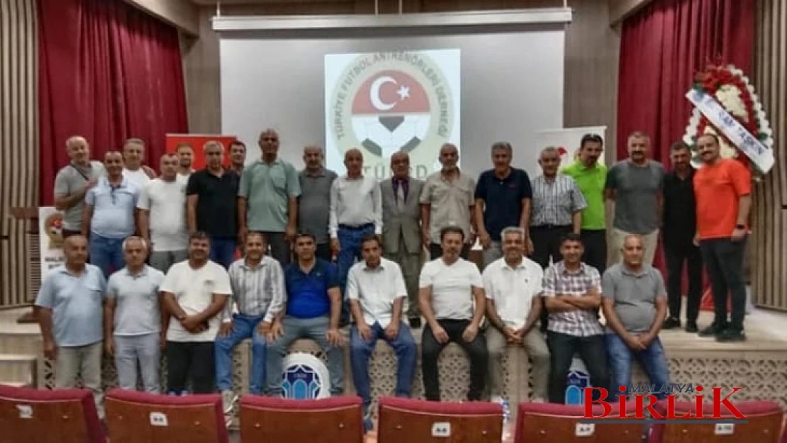 Türkiye Futbol Antrenörleri Derneği Malatya Şubesi Olan Genel Kurulu Yapıldı