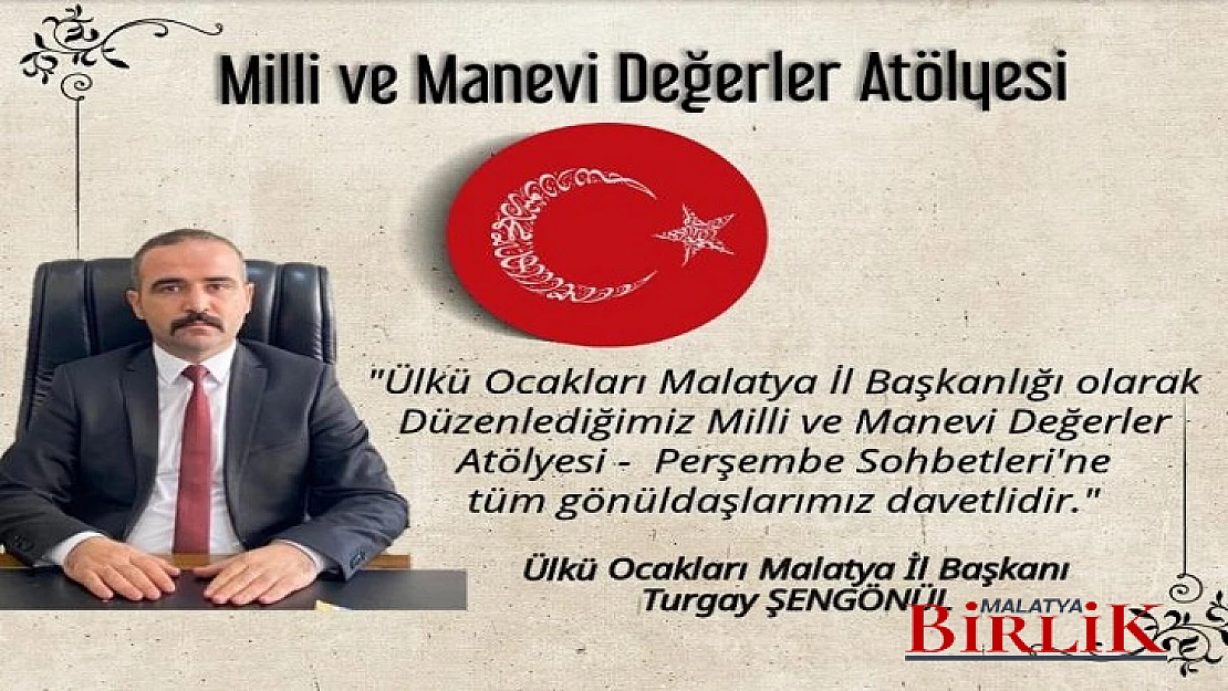 Ülkü Ocakları Malatya İl Başkanlığından Anlamlı Faaliyet