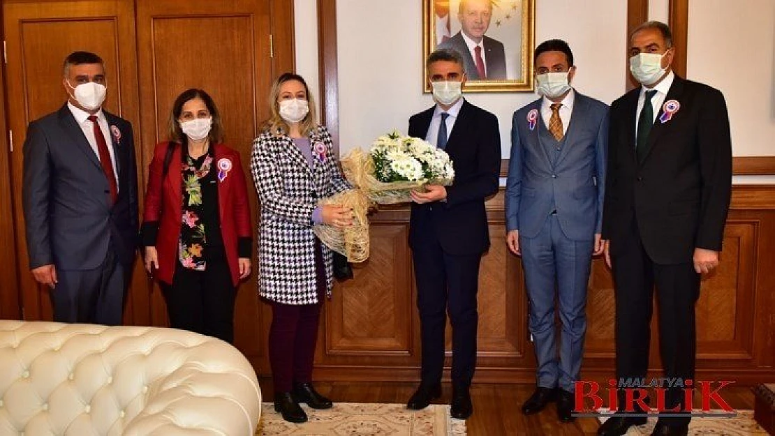 Vali Baruş'a Öğretmenlerden Ziyaret
