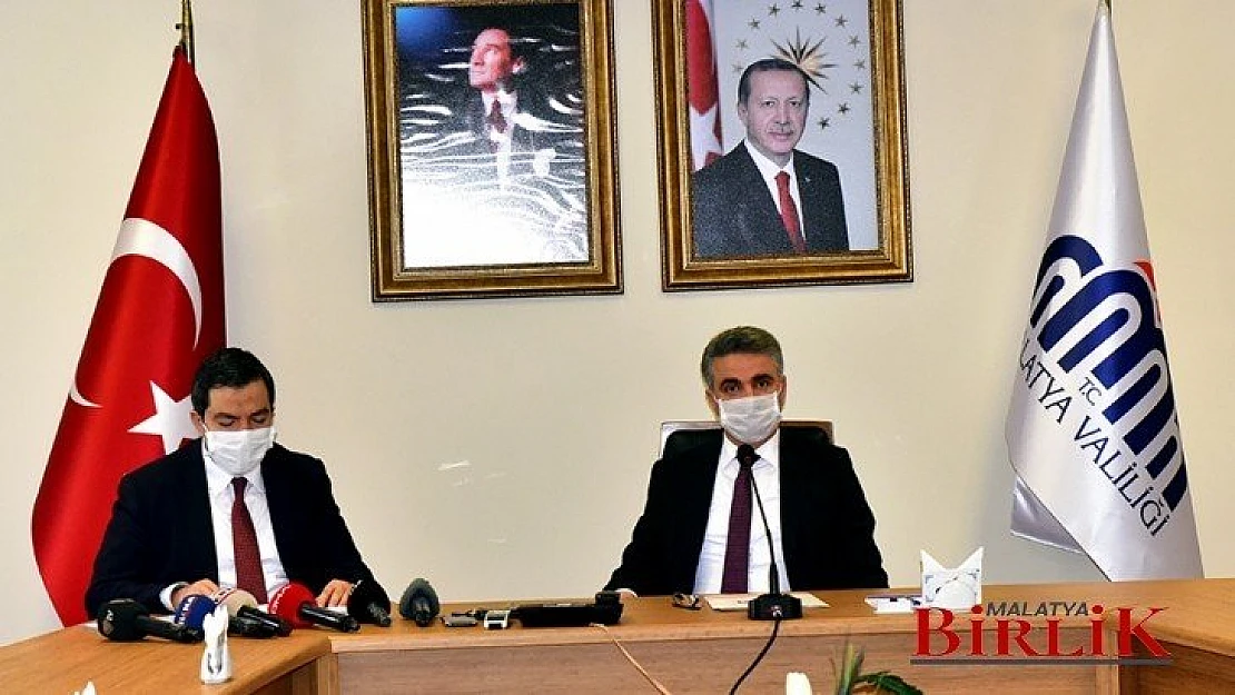Vali Baruş, İl Sağlık Müdürü Bentli ile Birlikte Pandemi Süreci
