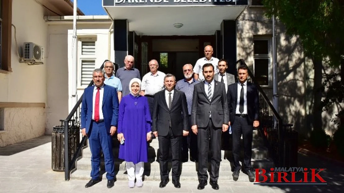 Vali Hulusi Şahin'den Darende İlçesine Ziyaret