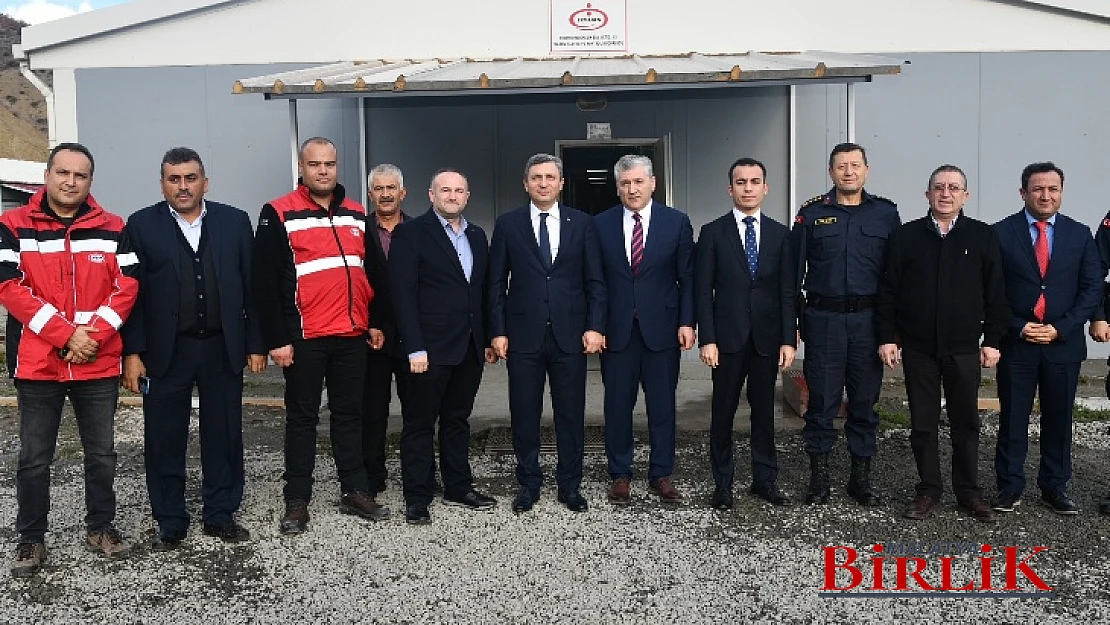 Vali Hulusi Şahin Hekimhan İlçesinde İncelemelerde Bulundu