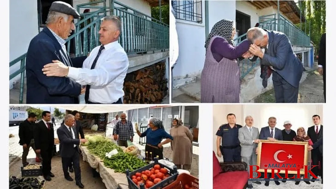 Vali Yazıcı'dan Kuluncak İlçesine Ziyaret