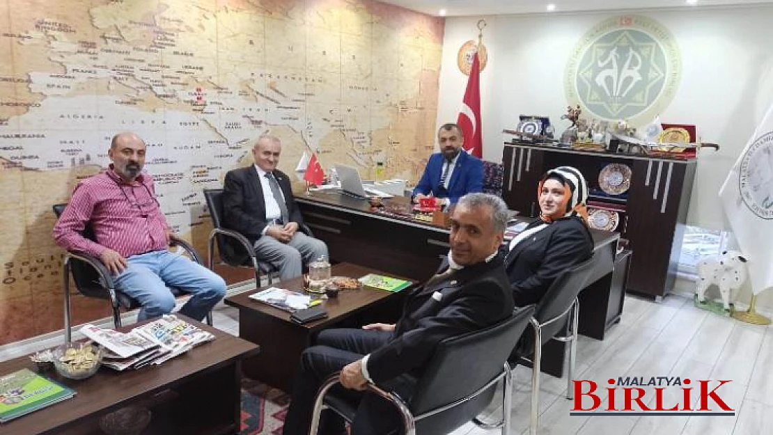 Vatanseverler Derneğinden Başkan Akın'a Ziyaret