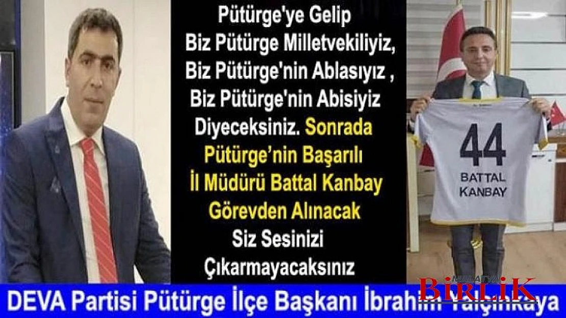 Yalçınkaya, Battal Kanbay'ı Neden Görevden Aldınız Açıklayın