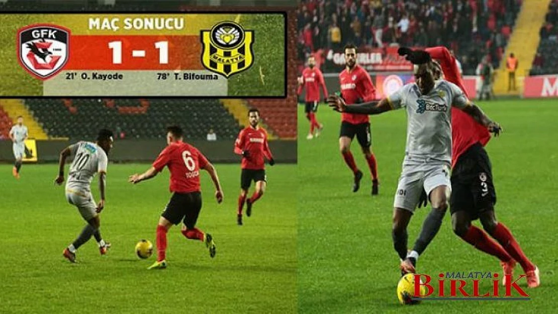 Yeni Malatyaspor İlk Yarıyı 24 Puan İle 8. Sırada Bitirdi