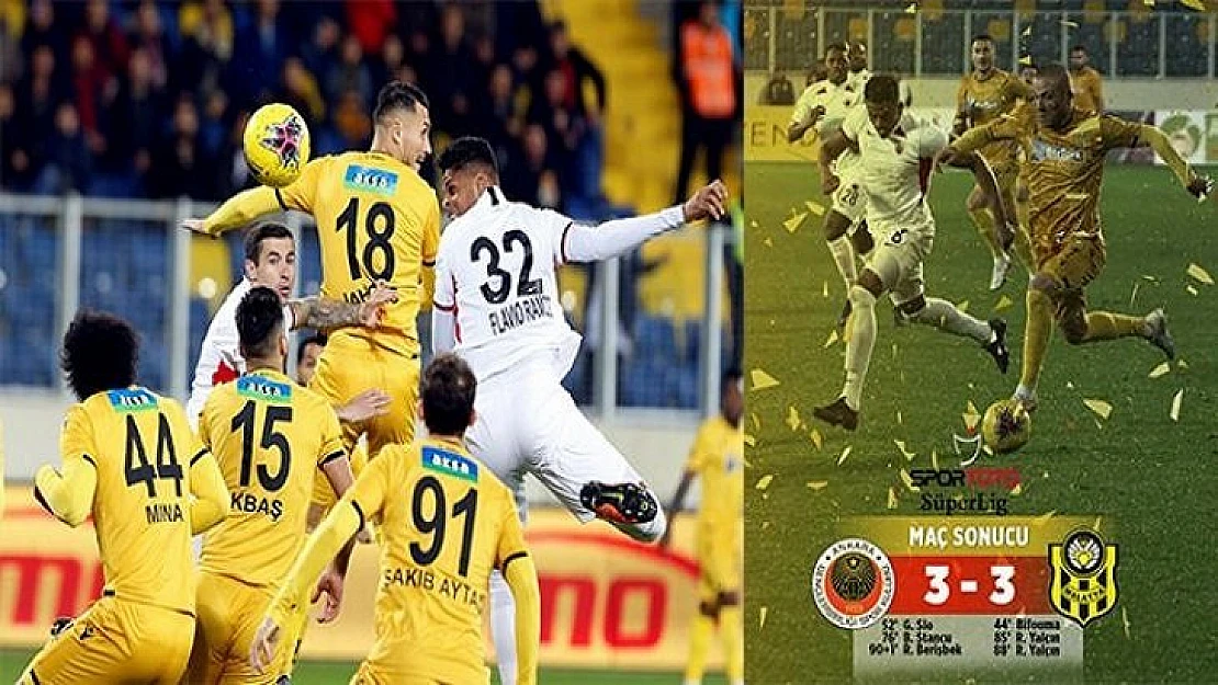 Yeni Malatyaspor Üst Üste 4 Maçtan Berabere Ayrıldı