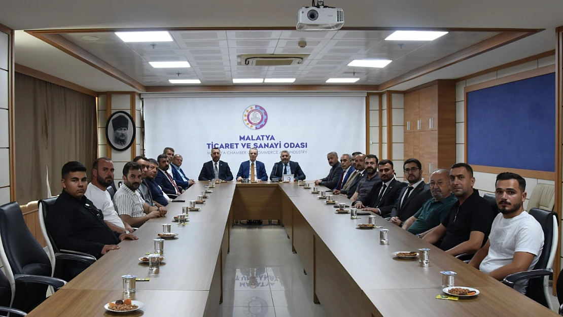Yeniden Refah Partisi Genel Sekreteri Osmanağaoğlu'ndan MTSO'ya Ziyaret