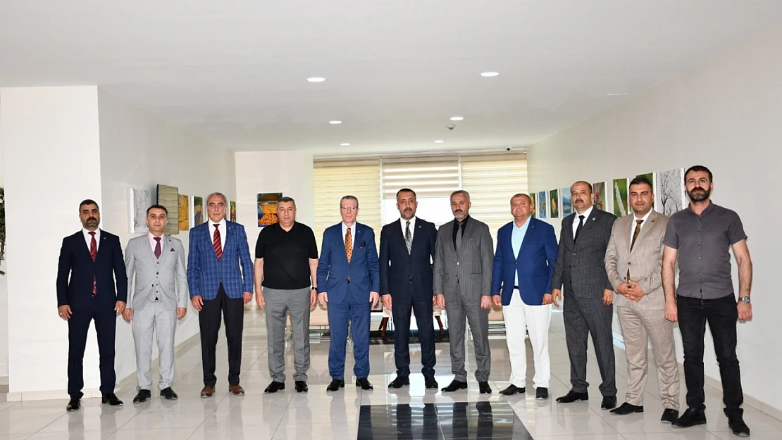 Yeniden Refah Partisi'nden Malatya Ticaret Borsası'na Ziyaret
