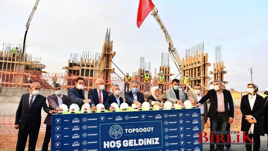 Yeşil Topsöğüt Konutlarının Temeli Atıldı 