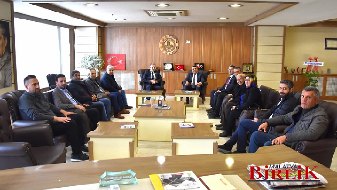 Yeşilyurt Belediye Başkan Adayı Sedat Alataş'tan Sadıkoğlu'na Ziyaret