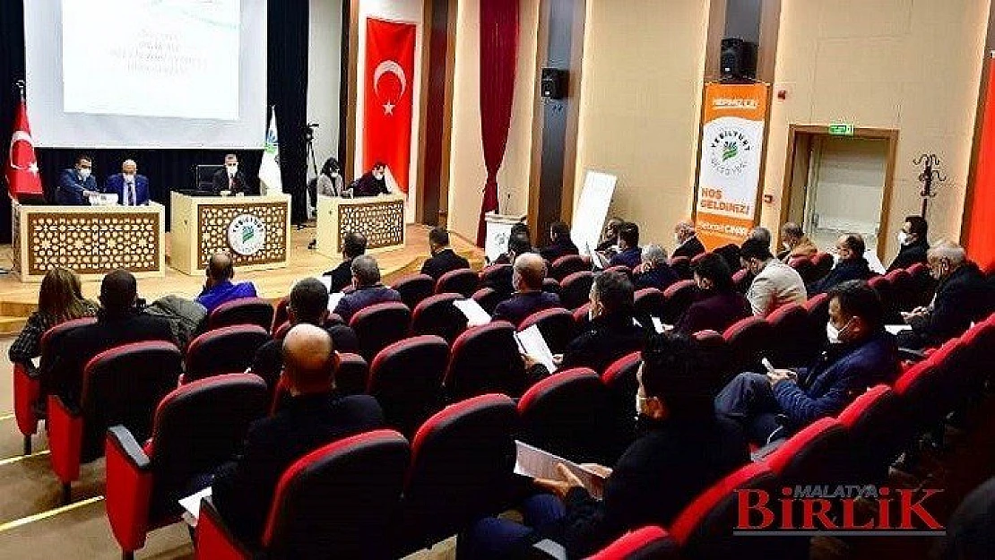 Yeşilyurt Belediye Meclisi, 2021 Yılının İlk Toplantısını Yaptı