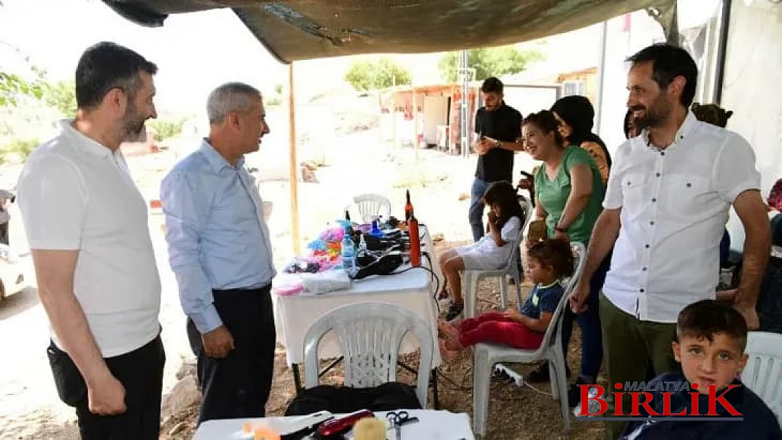 Yeşilyurt Belediyesinin 'İyilik Makası' Projesi Depremzede Çocuklara Umut Aşılıyor