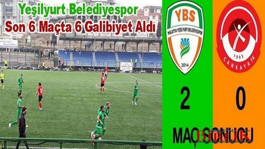 Yeşilyurt Belediyespor Son Oynadığı 6 Maçı'da Kazandı