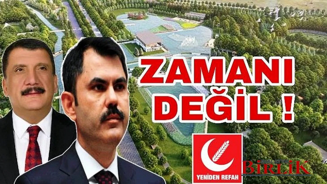 Yıldırım, TECDE Parkına Harcanacak 161 Milyon TL'yi Kayısısı Yanan Çiftçiye Verseydiniz
