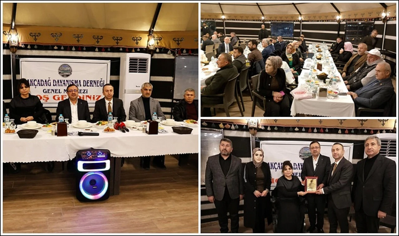 AK Parti Malatya İl Başkanı Ali Bakan, Akçadağ Dayanışma Derneği Toplantısına Katıldı