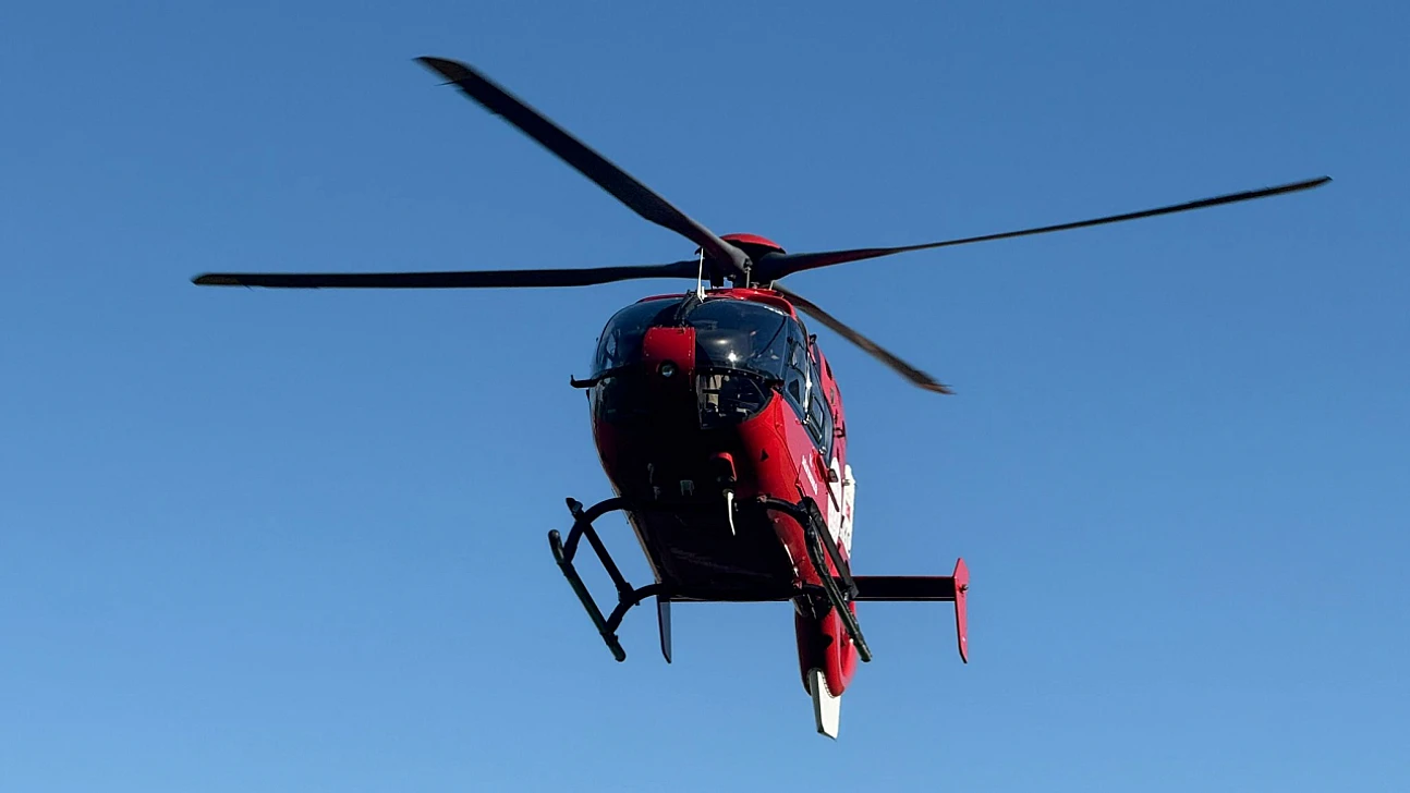 Darende'de Kritik Vakalar Hava Ambulansıyla Malatya'ya Taşındı