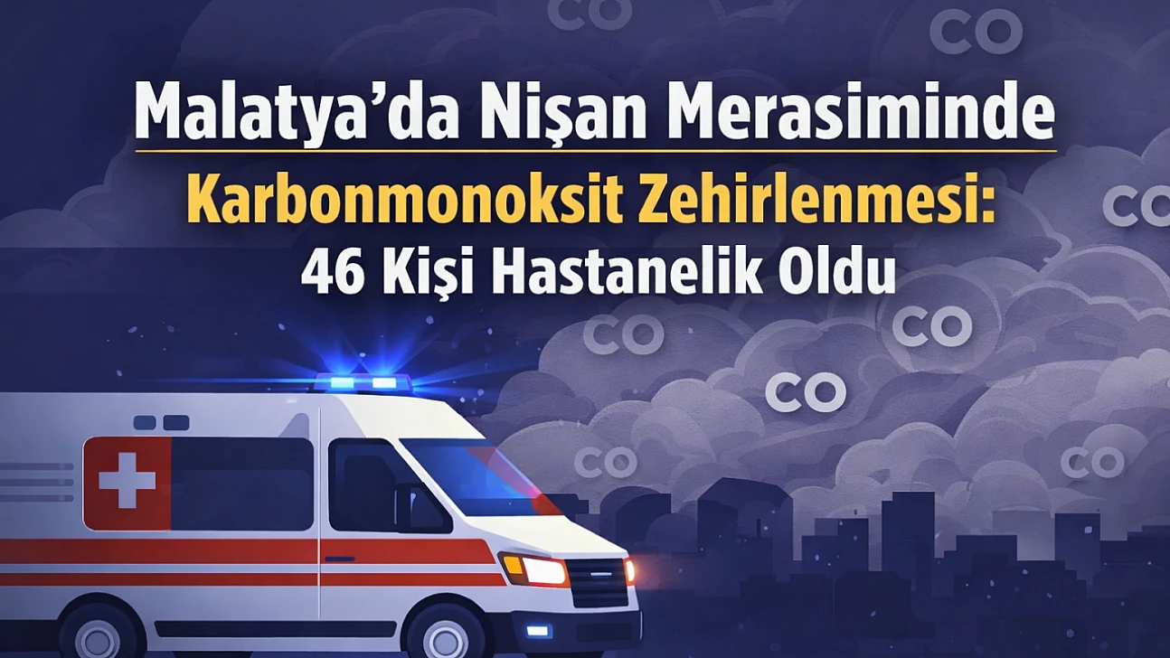 Orduzu Mahallesi'nde Nişanda Karbonmonoksit Alarmı