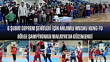 Wushu Kung Fu Şampiyonası'ndan 6 Şubat Depremi İçin Anlamlı Mesaj