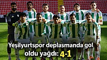 Yeşilyurtspor'dan deplasmanda net mesaj: 4-1
