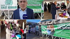 Malatya Umut Kervanı'ndan Gazze yararına kermes etkinliği