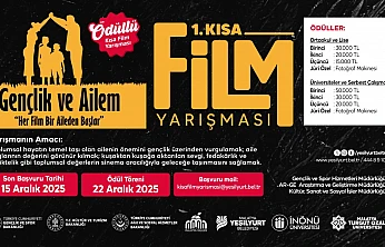 1.Kısa Film Festivali'nde Son Başvuru 15 Aralık!