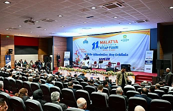 11. Malatya Anadolu Kitap Fuarı Açıldı