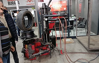 15 Kasım Yaklaşıyor: Darende'de Araç Sahipleri Lastik Değişimine Akın Etti