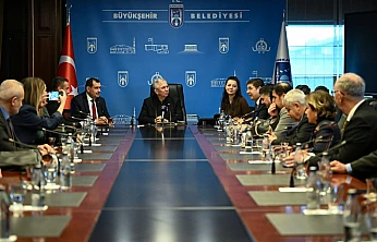 ABB Gazetecileri Mansur Yavaş ile Buluşturdu