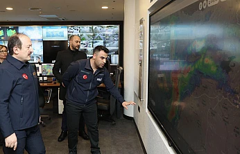 AFAD sarı kodlu uyarı verilen illeri anlık takip ediyor