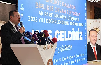 AK Parti Malatya İl Başkanı Ali Bakan: 'Daha Yapacak Çok İşimiz Var'
