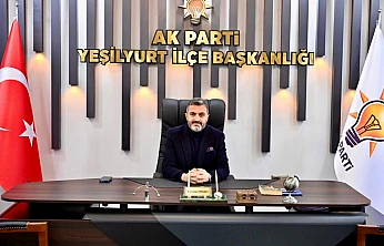 AK Parti Yeşilyurt İlçe Başkanınız Sayın Ramazan Yaylacı'dan Yeni Yıl Mesajı