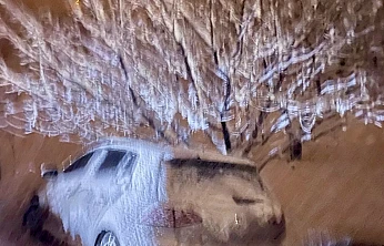 Ayvalı Mevkiinde Kar Kabusu: Sürücüler İlerlemekte Zorlandı