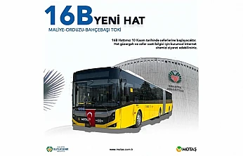 Bahçebaşı TOKİ'ye Toplu Taşıma Müjdesi: 16B Hattı Hizmete Alınıyor