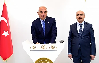 Bakan Ersoy'dan Başkan Er'e Ziyaret