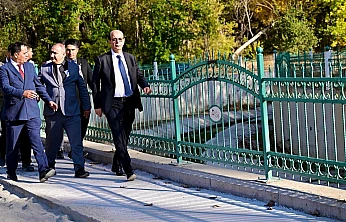 Başkan Geçit, 'Beylerderesi Bisiklet ve Yürüyüş Yolu' Projesini İnceledi