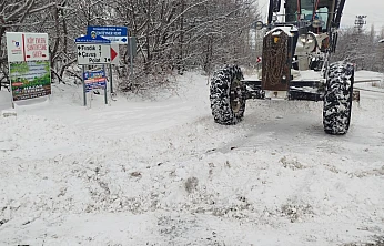 Darende'de Buzlanma Alarmı: Taşımalı Eğitime Ara
