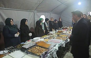 Darende'de Gazze'ye destek kermesi