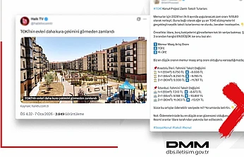 DMM'den '500 Bin Sosyal Konut' İddialarına Yalanlama