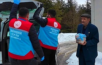 Doğanşehir'de 65 Yaş Üstü Vatandaşlara Her Gün Sıcak Yemek