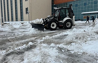 Doğanşehir'de Kar Seferberliği: Belediye Ekipleri 7/24 Sahada