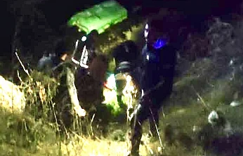 Doğanşehir'de Motosiklet Kazası: Sürücü Dereye Uçtu