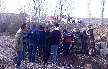 Doğanşehir'de Pat Pat Kazası: 3 Yaralı