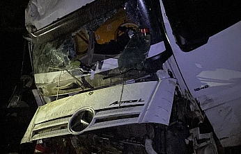 Erkenek Mevkiinde Feci Kaza: Kontrolden Çıkan Tır Can Aldı