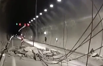 Erkenek Tüneli'nde Molozlar Temizlendi, Trafik Normale Döndü