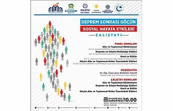Göçün Sosyal Hayata Etkileri Çalıştayı İçin Başvurular Başladı