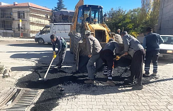 Gövdeli ve Gökalan'da Yol ve Köprü Çalışmaları Devam Ediyor