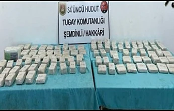 Hudut Birliklerinden Uyuşturucuya Geçit Yok: 102 Kilo Uyuşturucu Madde Ele Geçirildi