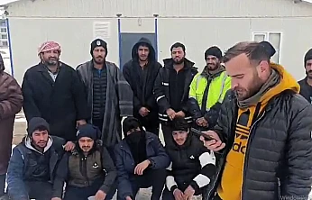 İkizce Mahallesi'nde TOKİ Şantiyesinde İşçilerden Protesto