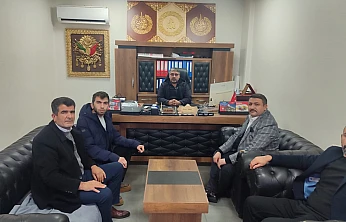 İl Başkanı Burhan Kılıç'ın Selamı Kale'de Esnafa İletildi